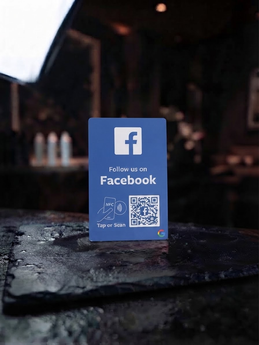 Tapzy Facebook follow card